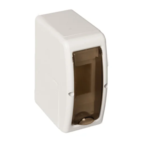 Tablero Adosado Termoplástico Solera de 2 Polos con Puerta Fumé Vertical