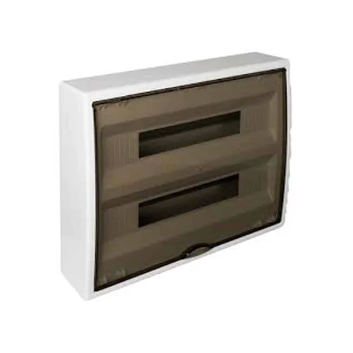 Tablero Adosado Termoplástico Solera de 36 Polos con Puerta Fumé Vertical