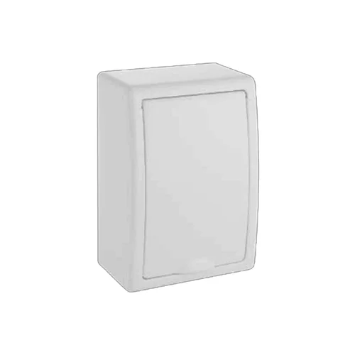 Tablero Adosado Termoplástico Solera de 4 Módulos con Puerta Blanca