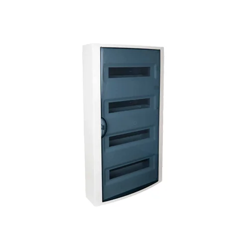 Tablero Adosado Termoplástico Solera de 56 Polos con Puerta Fumé