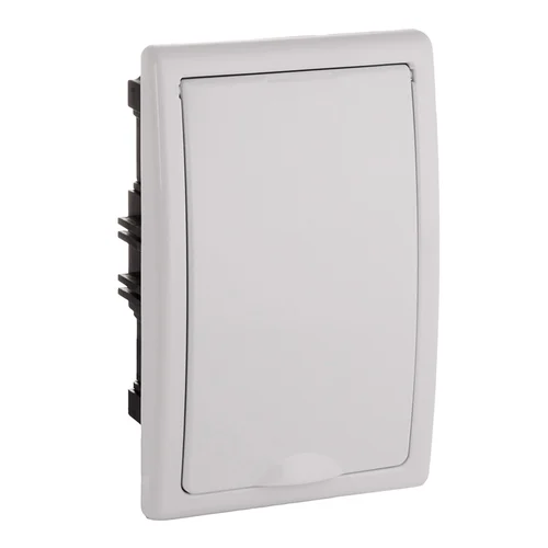 Tablero Empotrado Termoplástico Solera de 4 Polos con Puerta Blanca Vertical