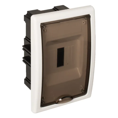 Tablero Empotrado Termoplástico Solera de 4 Polos con Puerta Fumé IP40