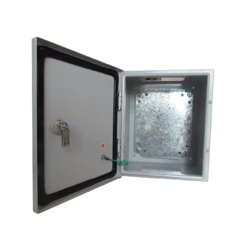 Tablero Metálico Adosable Hermético con Placa de Acero IP66 300x250x150 mm SISSA