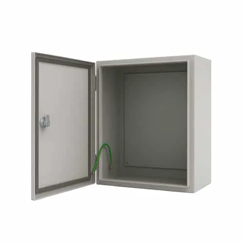 Tablero Metálico Adosable Hermético con Placa de Acero IP66 400x400x200 mm SISSA