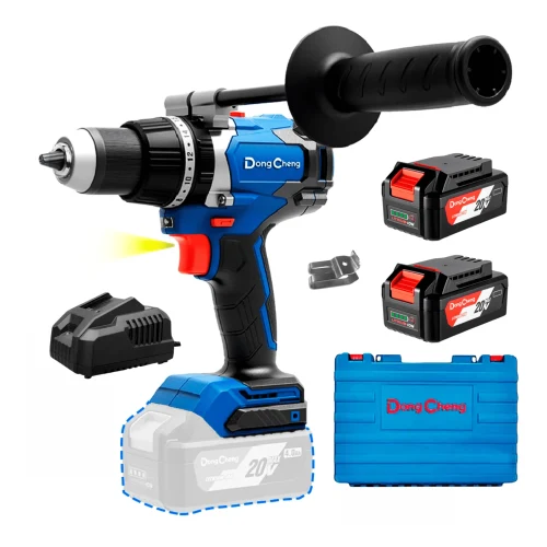 Taladro Atornillador Percutor ½" 4AH Brushless