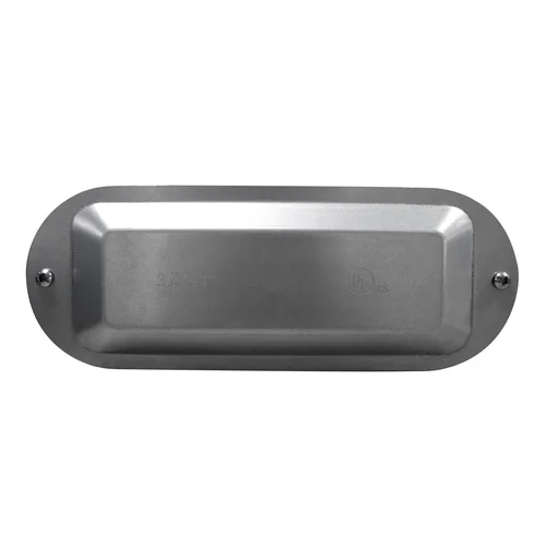 Tapa Abovedada de Acero y Empaque Neopreno para Caja 3-1/2" y 4" Form 5 SISSA