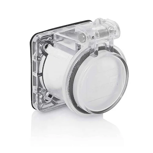Tapa Transparente Leviton para Conector Cam-Type Empotrable 16S31-UCL