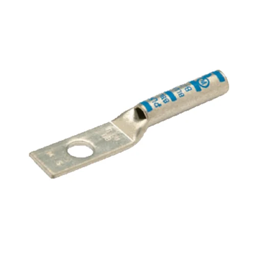 Terminal de Compresión Barril Largo Cobre Estañado 8 AWG 1/4" SISSA