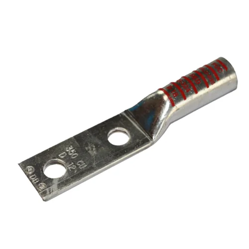 Terminal de Compresión Cobre Estañado Barril Largo 2 Hoyos 350 kcmil 1/2" SISSA