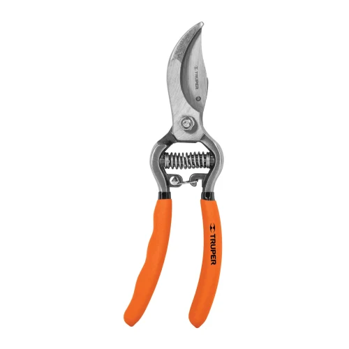 Tijera para Poda 8" Forjada Cuchilla Paso Cabeza Angulada
