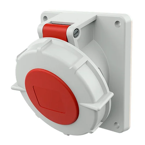 Tomacorriente Empotrable Inclinado Mennekes 16A 3P+N+T 415V IP67