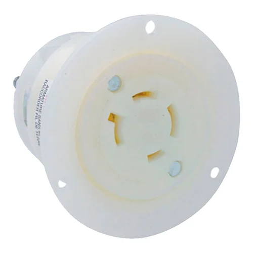 Tomacorriente Empotrable Leviton NEMA L16-20R 20A 480V con Seguro