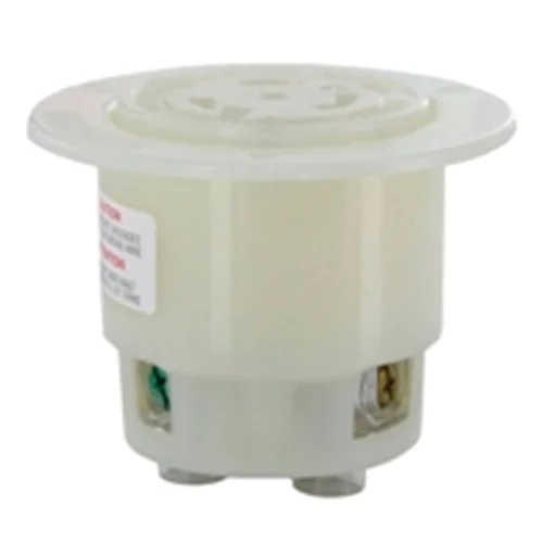 Tomacorriente Empotrable Leviton NEMA L6-20R 20A 250V con Seguro