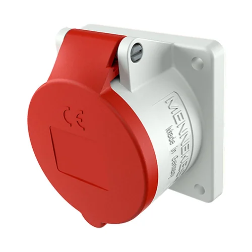 Tomacorriente Empotrable Recto Mennekes 32A 3P+T 415V IP44