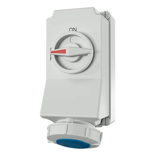 Tomacorriente Industrial Adosable Mennekes DUO 32A 3P+T 230V IP67 con Enclavamiento