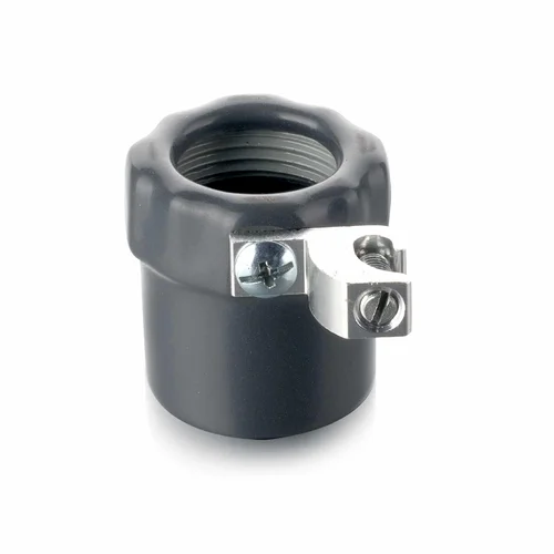 Tuerca Bushing Aislada de 1" con Tierra y Revestimiento de PVC SISSA